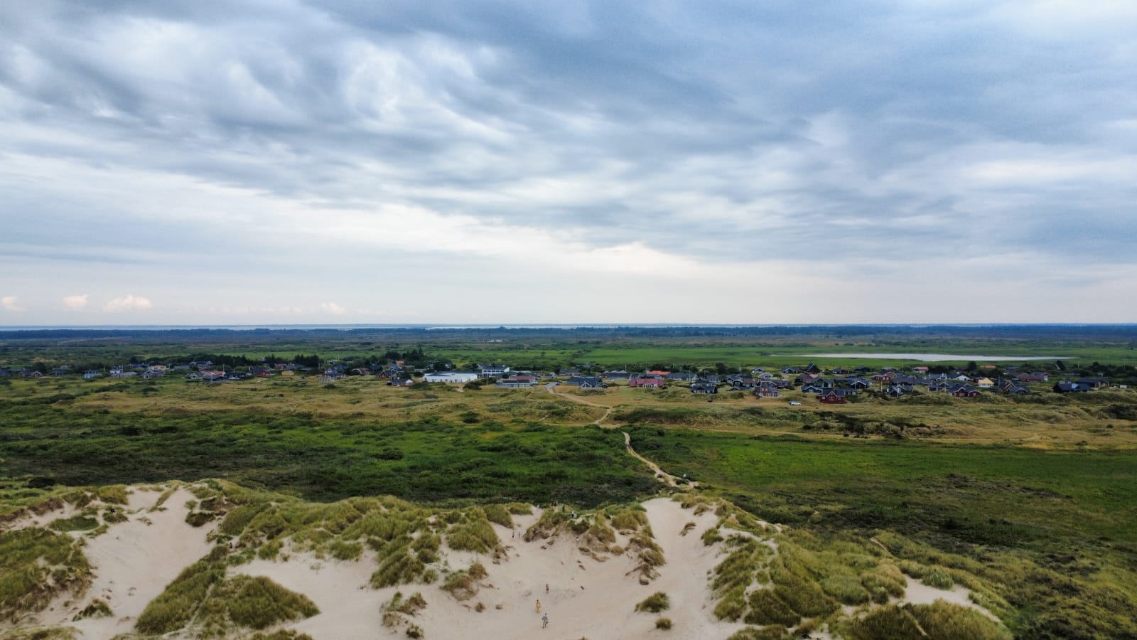 Drohnenaufnahme Küste