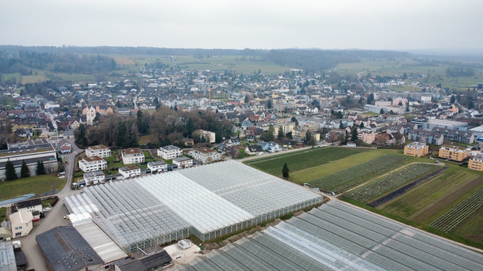 Drohnenaufnahme Landschaft